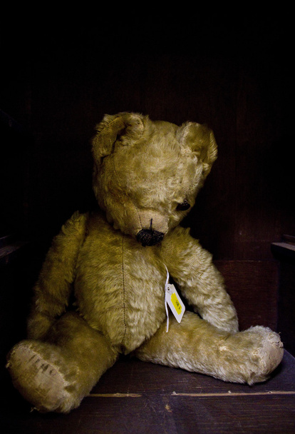 Isolated Antique Teddy Bear  - Foto, Imagem