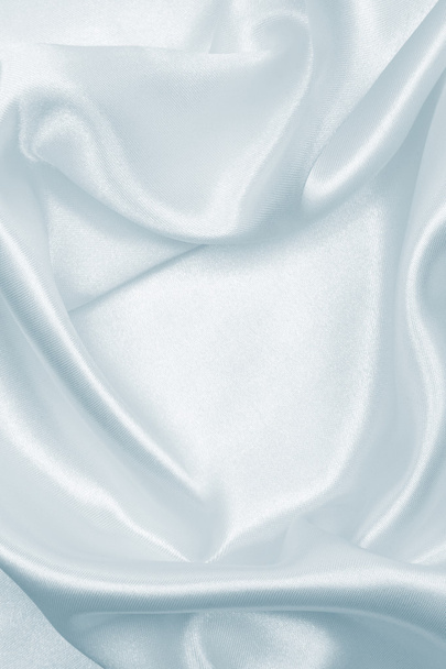 Smooth elegant grey silk or satin texture as background - Фото, зображення