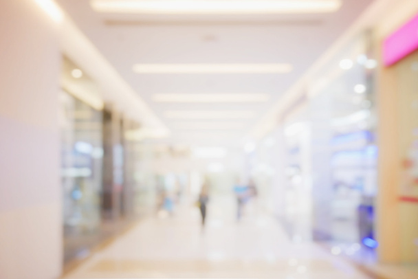Rozostřit obraz lidí nakupovat v obchodním domě s bokeh - Fotografie, Obrázek
