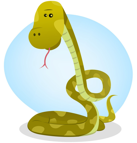 kreskówka węża - Wektor, obraz
