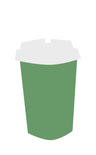 Sacar bebida taza vector ilustración
. - Vector, Imagen