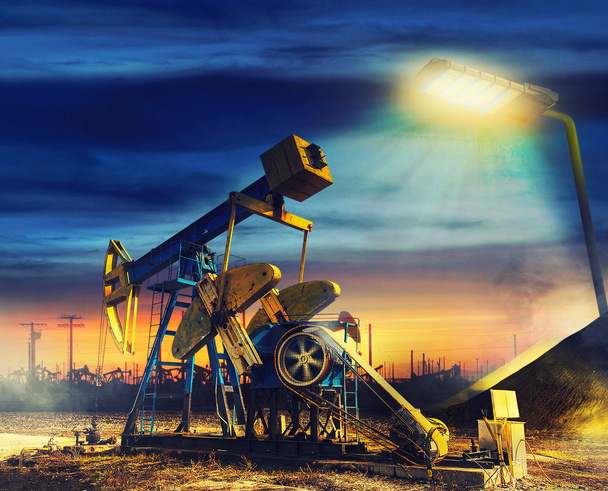 Ölpumpen Ölindustrie Ausrüstung - Foto, Bild