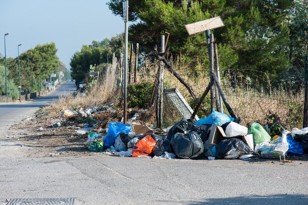 Garbage on the street - Photo, Image