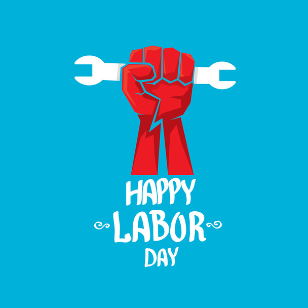 Usa labor day vector background. - Vector, afbeelding