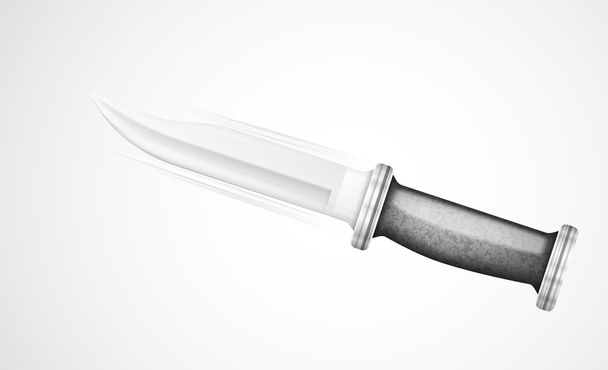 Літаючих ножем
 - Вектор, зображення