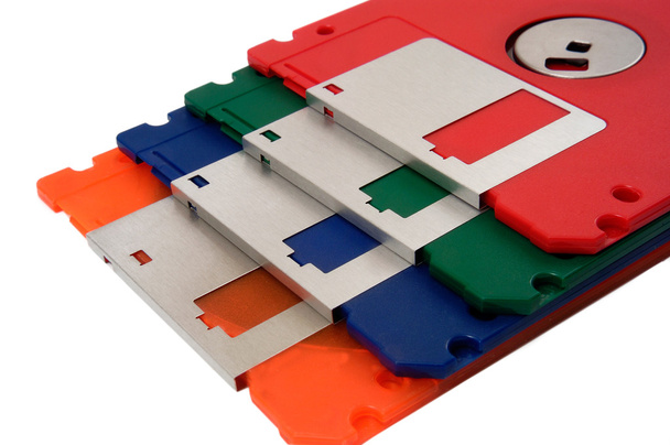 Cierre del disquete Color
 - Foto, imagen