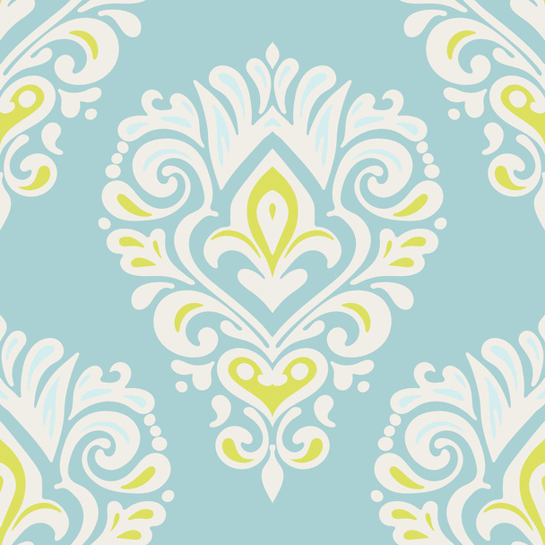 Seamless pattern Royal luxury classical damask vector design - Διάνυσμα, εικόνα