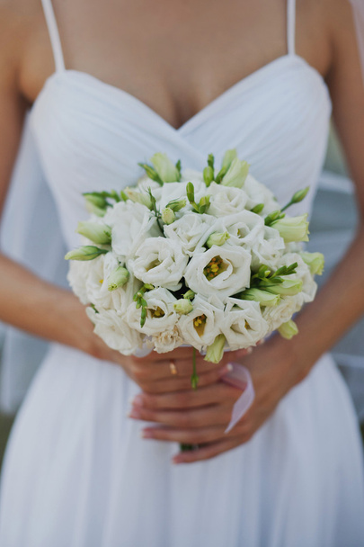 Bouquet de mariage blanc
 - Photo, image