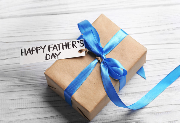 Gift box for Fathers day - Fotoğraf, Görsel
