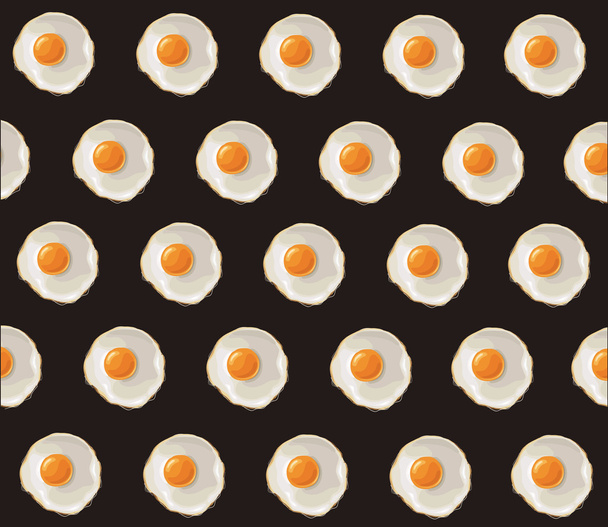 Fried Egg illustration background vector EPS10 - Vector, Image