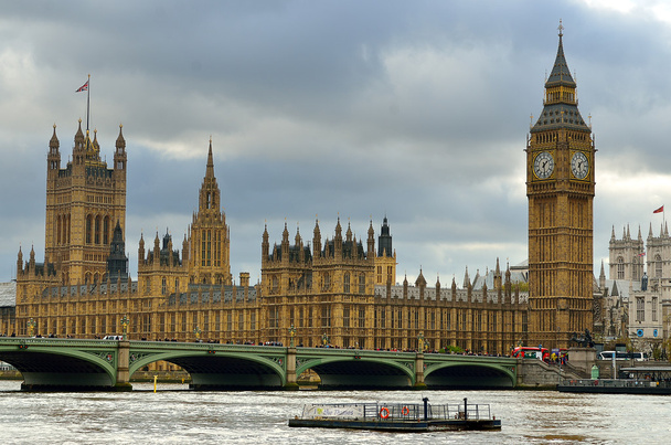 nagy Ben és házak parlament, London, Egyesült Királyság - Fotó, kép