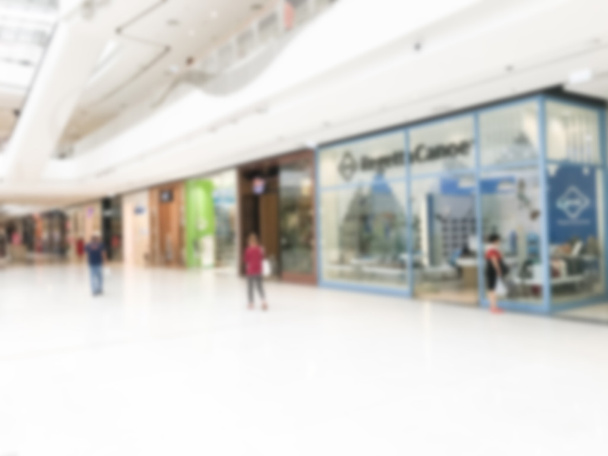Streszczenie centrum handlowego Blur - Zdjęcie, obraz