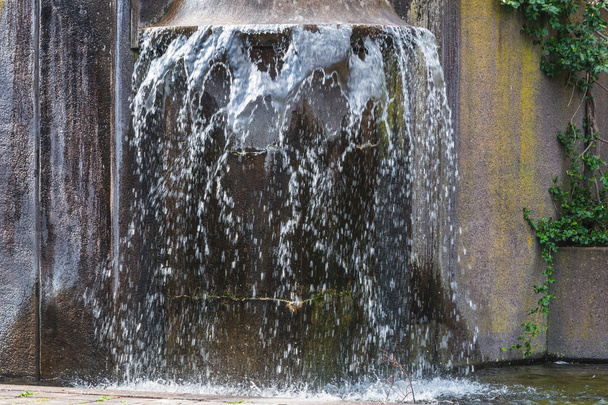 Artificially designed waterfall, fountain - Photo, Image