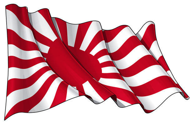 Флаг Японской империи
 - Фото, изображение
