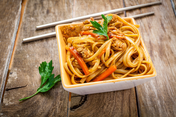 Chinese food on plate - Fotó, kép