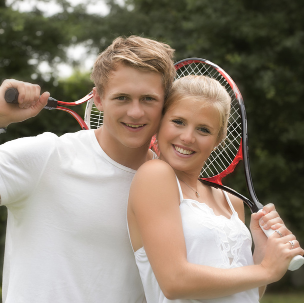Tennisspieler im Teenager-Alter  - Foto, Bild