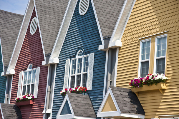 renkli evleri - Fotoğraf, Görsel