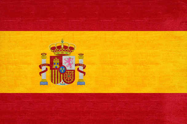 Espanjan lippu Grunge
 - Valokuva, kuva