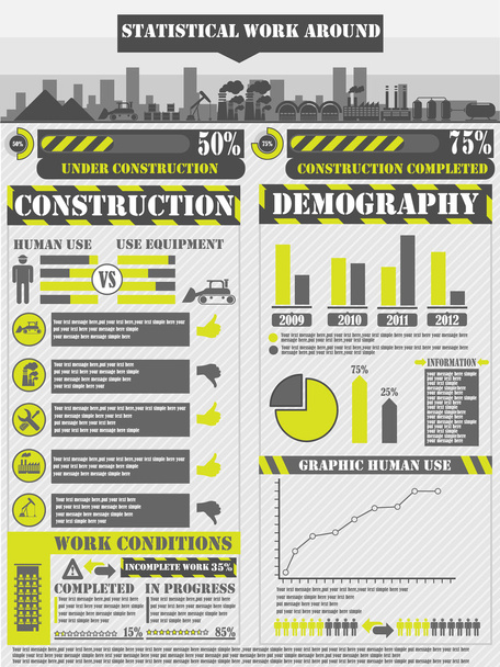 INFOGRAPHIC WORK - Vector, Image