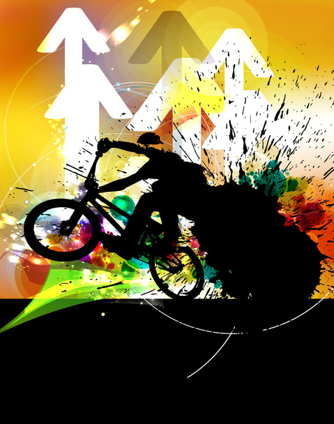 Ciclista BMX
 - Foto, Imagen