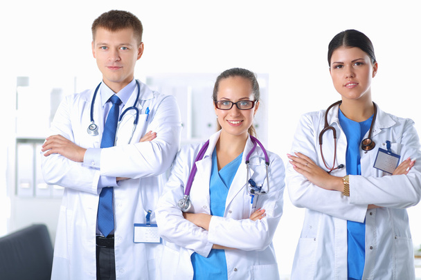 Healthcare and medical - young team or group of doctors - Foto, Imagen