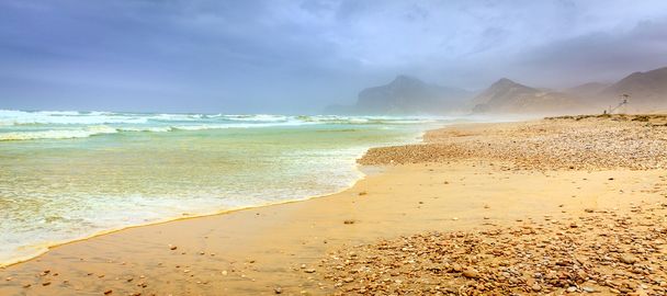 Al Mughsayl plaży - Zdjęcie, obraz