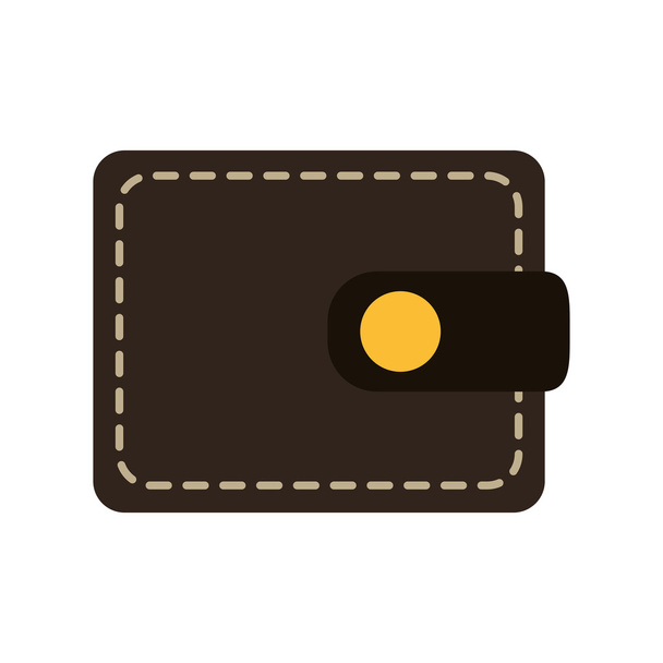 Wallet icon. Money and Financial item. Vector graphic - Vector, Image
