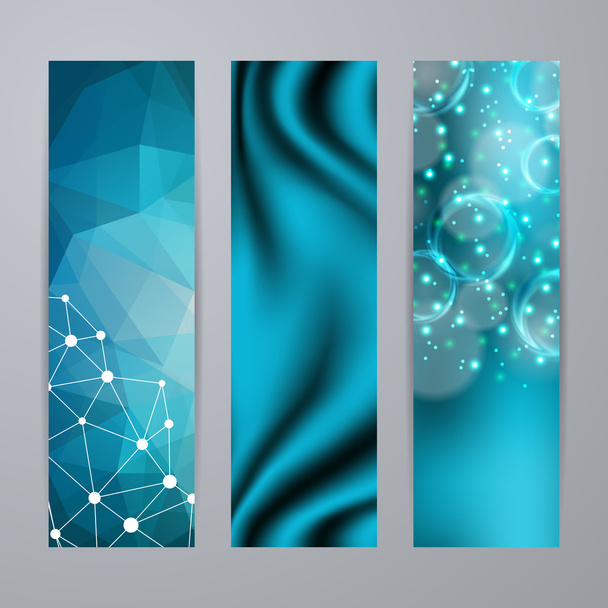 Set of templates for banners - Vector, Image