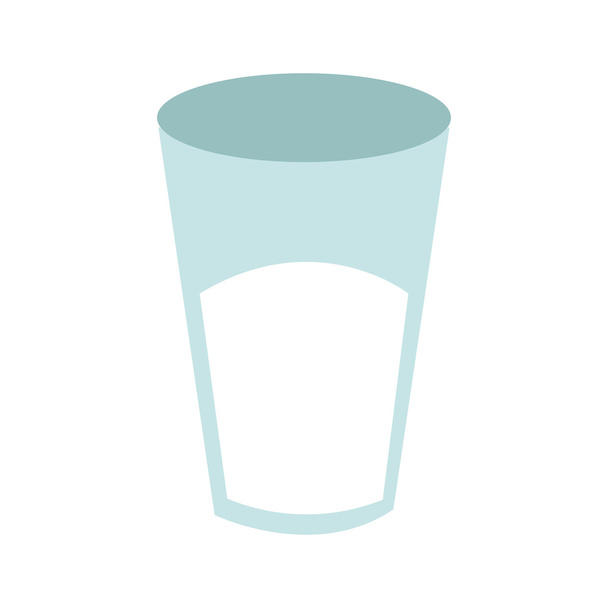 üveg csésze folyadék ikon - Vektor, kép