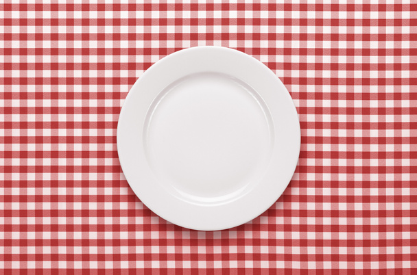Empty plate at the table - Photo, Image