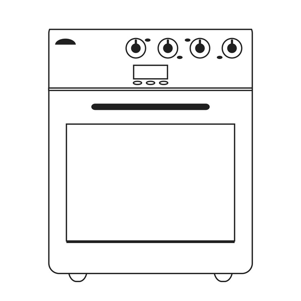 fogão ícone forno
 - Vetor, Imagem
