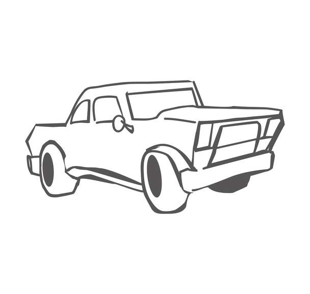 icono del coche. diseño de transporte. gráfico vectorial
 - Vector, Imagen