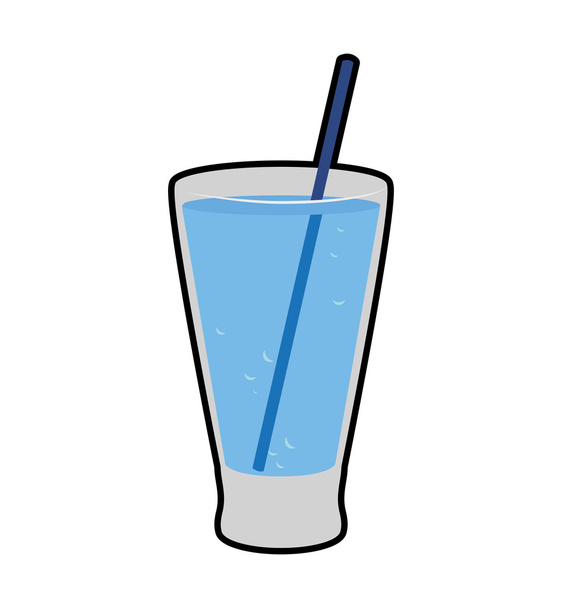 Cocktailglas-Ikone. Drink-Design. Vektorgrafik - Vektor, Bild