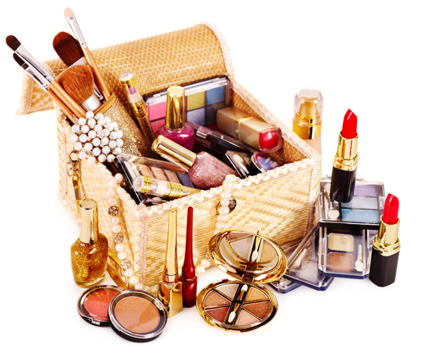 Decoratieve cosmetica voor make-up. - Foto, afbeelding