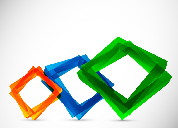 Hintergrund mit hellen Quadraten kopieren - Vektor, Bild