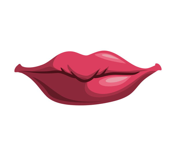lips icon. Part of boby design. Vector graphic - Vector, Image