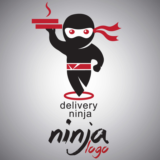 diseño del logotipo ninja
 - Vector, imagen
