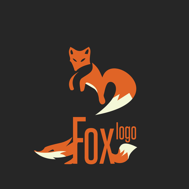design loga lišky - Vektor, obrázek
