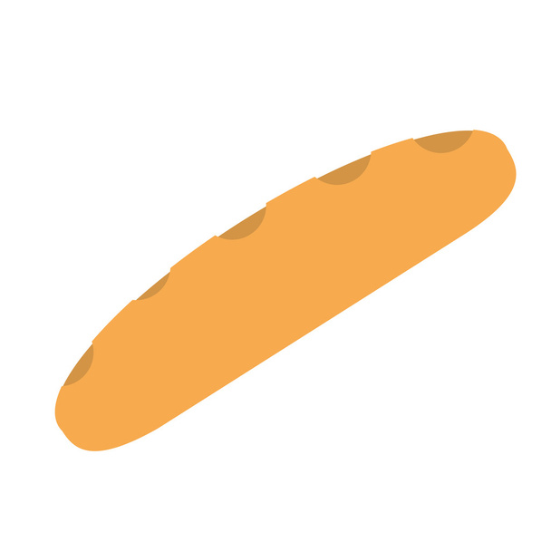 whole bread icon - Vector, Image