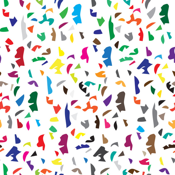 Abstrakti taiteellinen saumaton kuvio väri scatter kappaletta tausta
 - Vektori, kuva