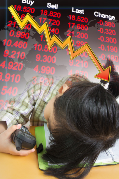 Stock market crashing - Photo, Image