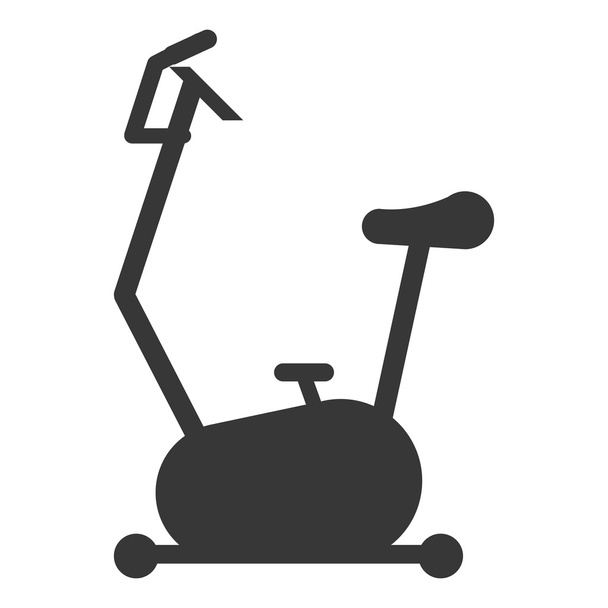 spinning bike icon - Vector, Image