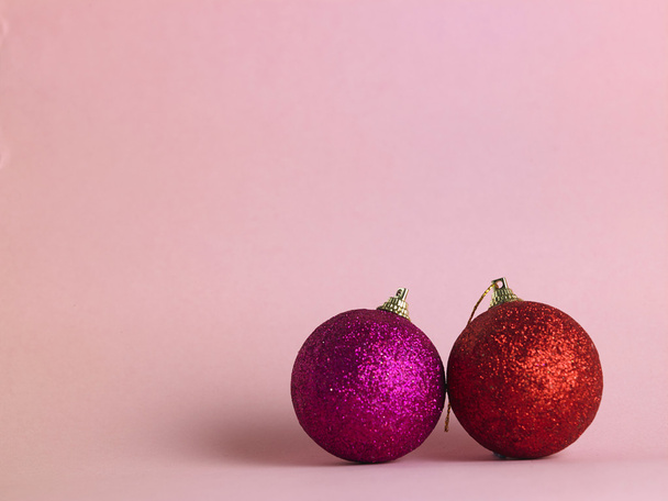 Shiny Christmas balls - Valokuva, kuva