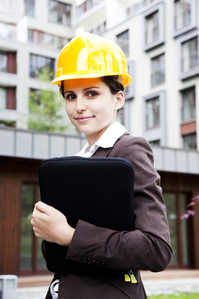Female construction engineer - Φωτογραφία, εικόνα