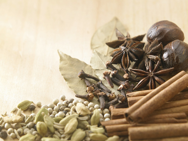 Aromatic dry spices - Foto, Imagem