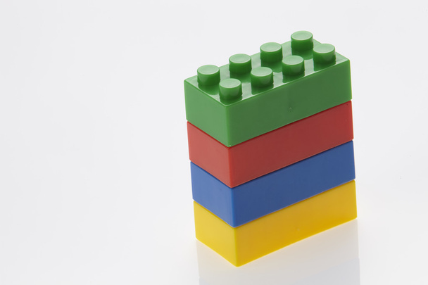 colorful stacking blocks - Фото, изображение