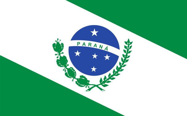 Bandera de Paraná, Brasil
 - Foto, imagen