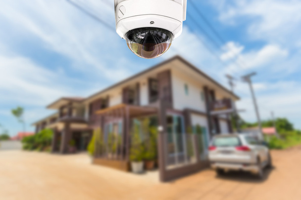 Segurança da câmera CCTV operando em casa
. - Foto, Imagem