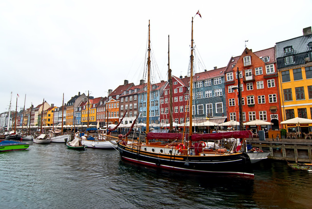 a Koppenhága régi központja. - Fotó, kép