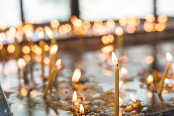 Candles in the orthodox Church - Photo, Image